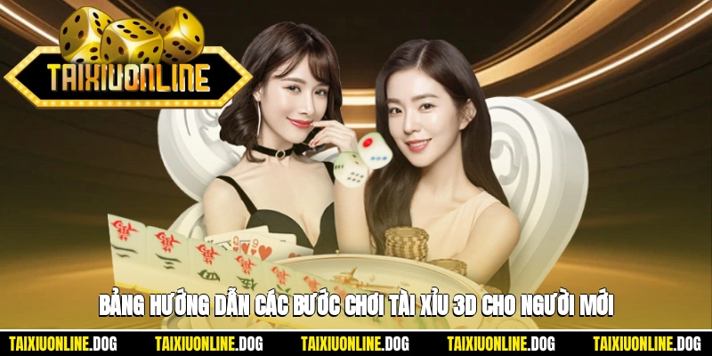 Tài Xỉu 3d – Trò Chơi Cá Cược Đỉnh Cao Với Công Nghệ Hiện Đại 2 - Bảng hướng dẫn các bước chơi tài xỉu 3d cho người mới